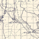 Vintage Map of Murray County, Oklahoma 1936