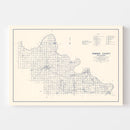 Vintage Map of Pawnee County, Oklahoma 1936