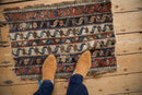 1.5x2.5 Antique Fragment Anatolian Rug Mat