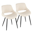 Fabrico - Mid-Century Modern Dining Chair (Set of 2) by HouseOfZazla