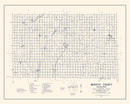 Vintage Map of Washita County, Oklahoma 1936