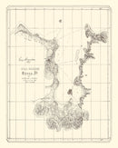 Vintage Coal Harbor Map 1867