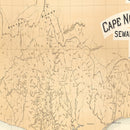 Vintage Cape Nome Alaska Map 1904
