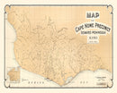 Vintage Cape Nome Alaska Map 1904