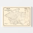 Vintage Seward Peninsula Map 1900