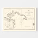Vintage Granit Cove, Port Althorp, AK Map 1894