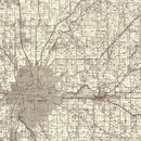 Vintage Map of Allen County, Indiana 1935