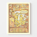 Vintage Map of the Old Northwest Territory 1787