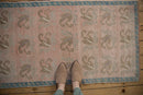 2.5x4.5 Vintage Distressed Oushak Rug