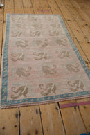 2.5x4.5 Vintage Distressed Oushak Rug