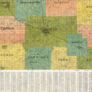 Vintage Map of Boone County, Indiana 1910