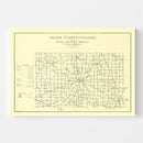 Vintage Map of Boone County, Indiana 1911