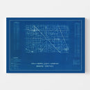 Vintage Map of Boone County, Indiana 1936