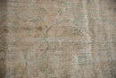 7x9.5 Vintage Distressed Oushak Carpet