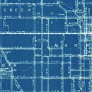 Vintage Map of Carroll County, Indiana 1936