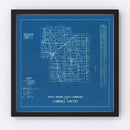 Vintage Map of Carroll County, Indiana 1936