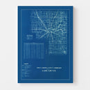 Vintage Map of Cass County, Indiana 1936