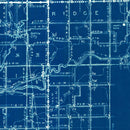 Vintage Map of Clay County, Indiana 1936