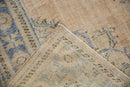 6x9.5 Vintage Distressed Oushak Carpet