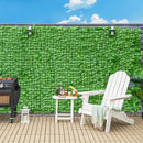 Artificial Ivy Privacy Fence 118 x 39 Inch Green Hedge Screen by LJGDeals