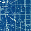 Vintage Map of Clinton County, Indiana 1936