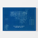 Vintage Map of Crawford County, Indiana 1936