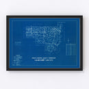 Vintage Map of Crawford County, Indiana 1936