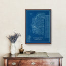 Vintage Map of Daviess County, Indiana 1936