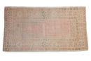3x5 Vintage Distressed Oushak Rug
