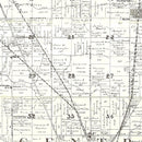 Vintage Map of Delaware County, Indiana 1904
