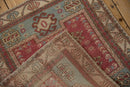 2.5x3 Vintage Distressed Oushak Square Rug
