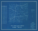 Vintage Map of Dubois County, Indiana 1936