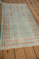 2.5x4.5 Vintage Distressed Oushak Rug