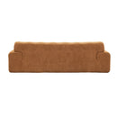88 in. Cloud 3 Seater Boucle Sofa with Button Tufted Comfy Upholstered Couch, Nomad by HouseOfZazla