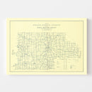Vintage Map of Fulton County, Indiana 1911