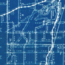 Vintage Map of Fulton County, Indiana 1936