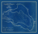 Vintage Gage Lake, IN Map 1923