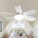 20-Inch Socket Fan Light Portable Ceiling Fan with Light and Remote by HouseOfZazla