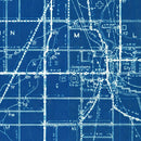 Vintage Map of Grant County, Indiana 1936