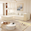 3-In-1 Convertible Sleeper Sofa With Movable Ottoman For Living Room by HouseOfZazla