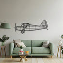 108-2 Metal Aircraft Wall Art - NCP0453