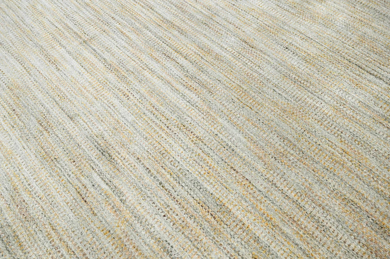 6x9 Beige LoomBloom Hand Knotted Modern & Contemporary Textured Tibetan 100% Wool Oriental Area Rug