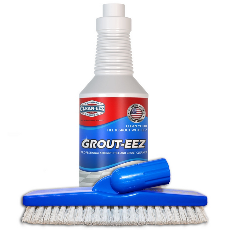 Grout-eez Tile & Grout Cleaner with Grout Brush 32oz