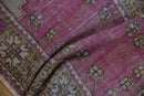 2x4 Vintage Distressed Oushak Rug Runner