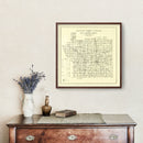 Vintage Map of Hamilton County, Indiana 1909
