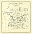 Vintage Map of Hamilton County, Indiana 1909