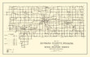 Vintage Map of Howard County, Indiana 1909