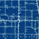 Vintage Map of Huntington County, Indiana 1936
