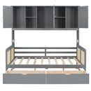 Daybed And All In One Cabinet And Shelf