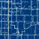 Vintage Map of Jasper County, Indiana 1936